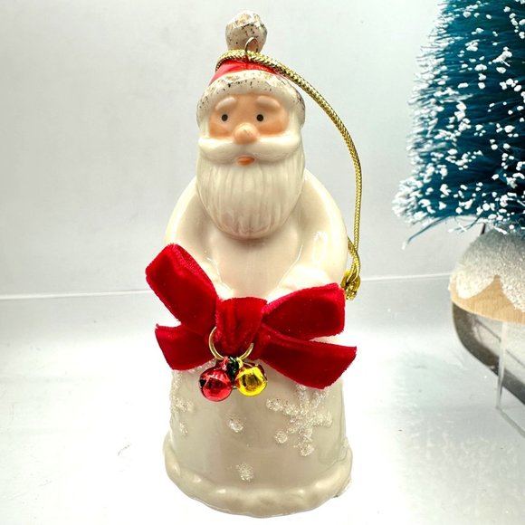Lenox Jingles Ornaments Santa Snowman Angel Christmas Holiday Decor Set Of 3 - Picture 3 of 11